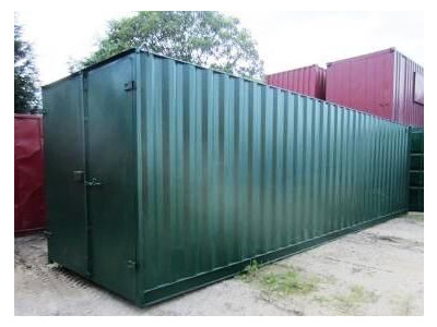 30ft Shipping Container - New 30ft Once-Used - S1 Doors