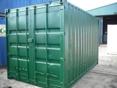 Second Hand 15ft Shipping Containers 15ft S2 Doors