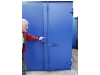 Storage Containers For Sale SlimLine 7ft wide x 10ft long SLM710 click to zoom image