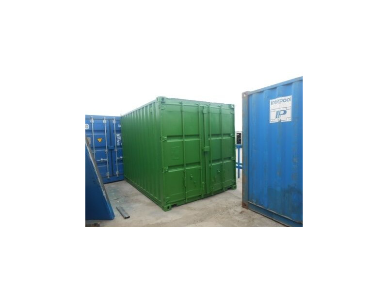 SHIPPING CONTAINERS 14ft Original Doors 37738 click to zoom image