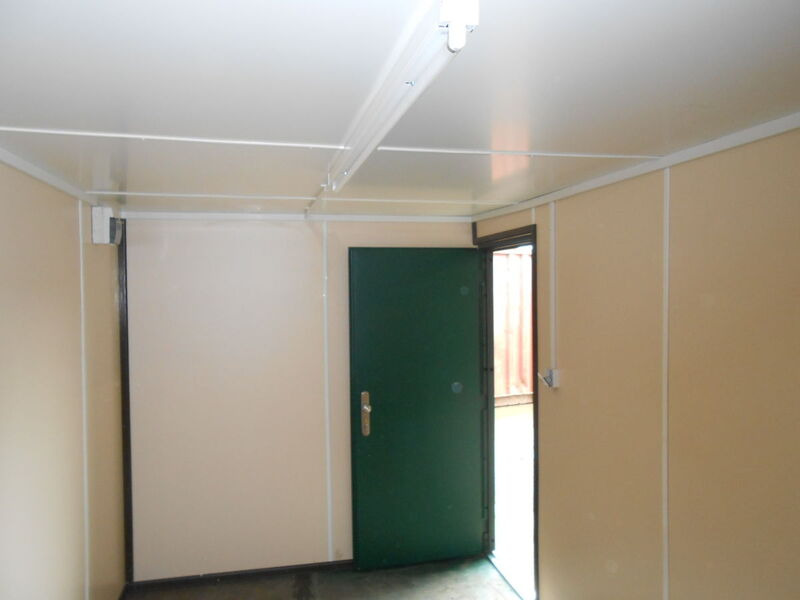 Shipping Container Conversions 10ft personnel door, lined and electrics click to zoom image