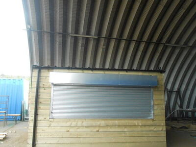 Shipping Container Conversions 13ft x 9ft cladded tuck shop
