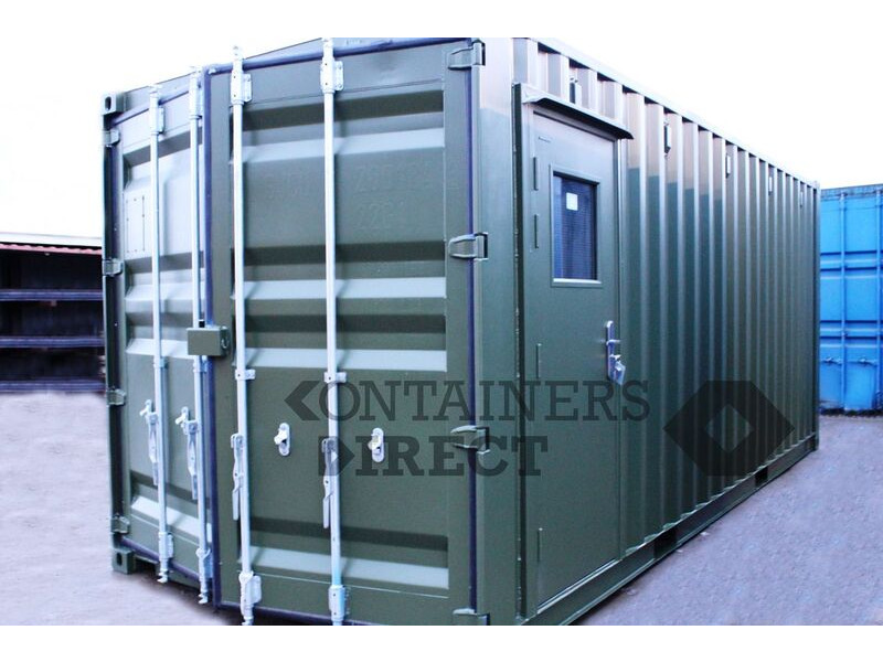 Shipping Container Conversions 20ft oil storage and lubrication centre click to zoom image