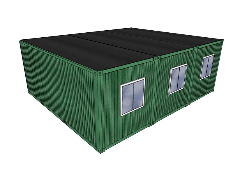 Shipping Container Conversions 20ft x 24ft StudyBox classroom click to zoom image