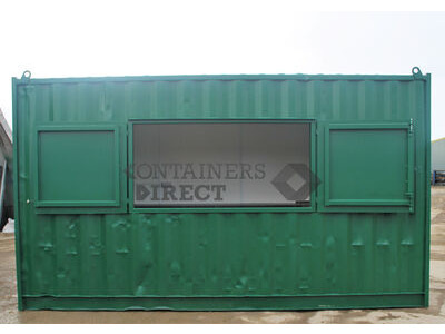 Shipping Container Conversions 15ft MenuBox® - catering container