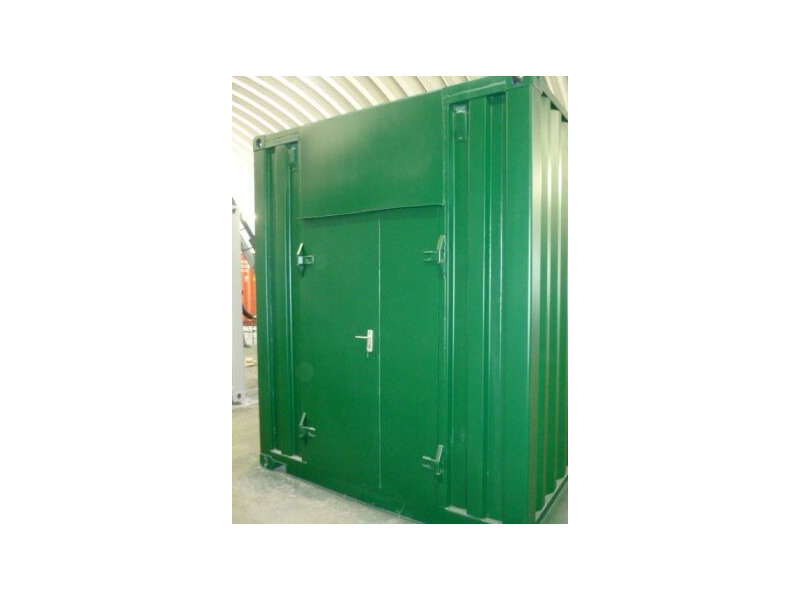 Shipping Container Conversions 20ft Biomass click to zoom image
