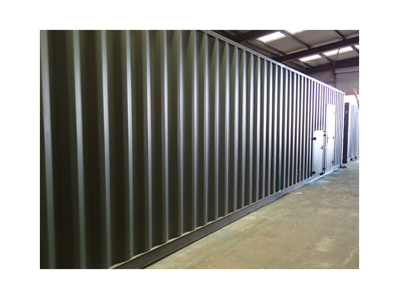 Shipping Container Conversions 40ft Biomass click to zoom image