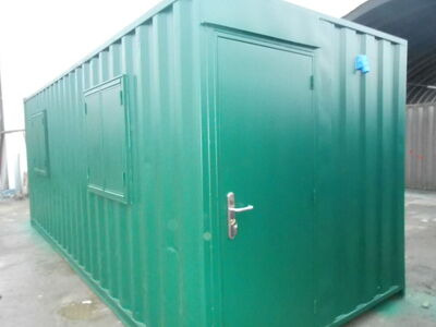 Shipping Container Conversions 21ft staff canteen