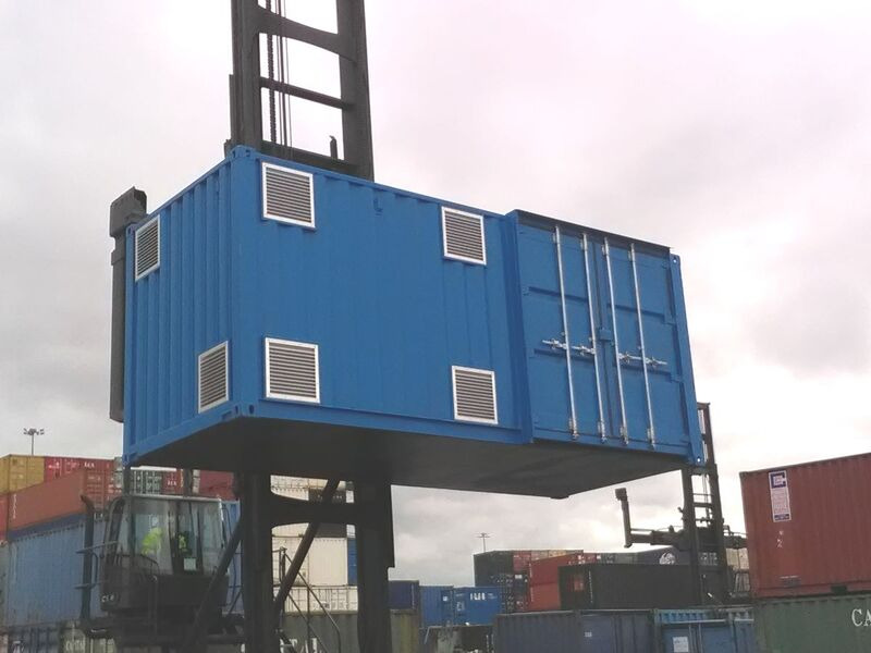 Shipping Container Conversions 20ft Falcon click to zoom image