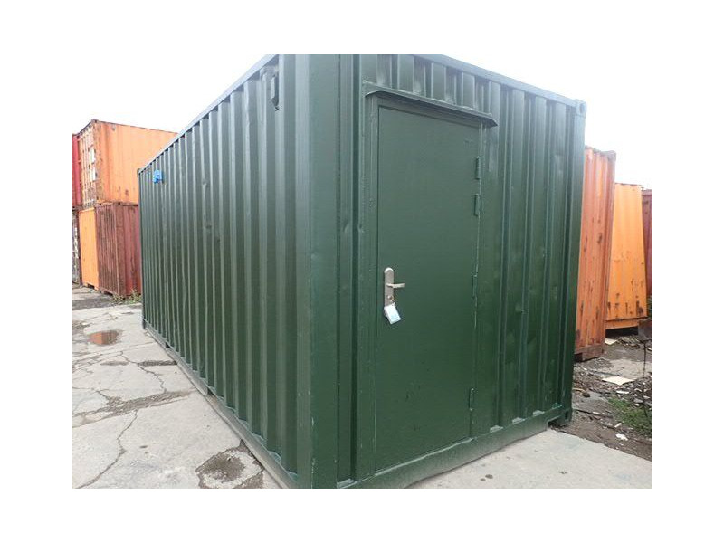Shipping Container Conversions 20ft ply lined with non slip floor plate click to zoom image