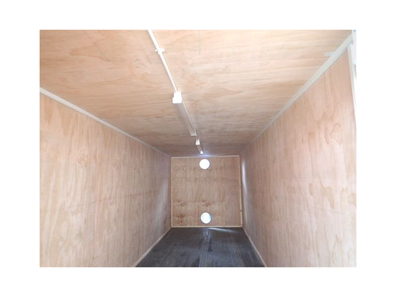 Shipping Container Conversions 25ft ply lined with electrics click to zoom image