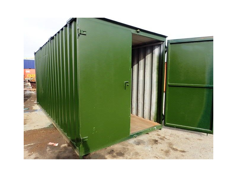 Shipping Container Conversions 18ft tool store click to zoom image