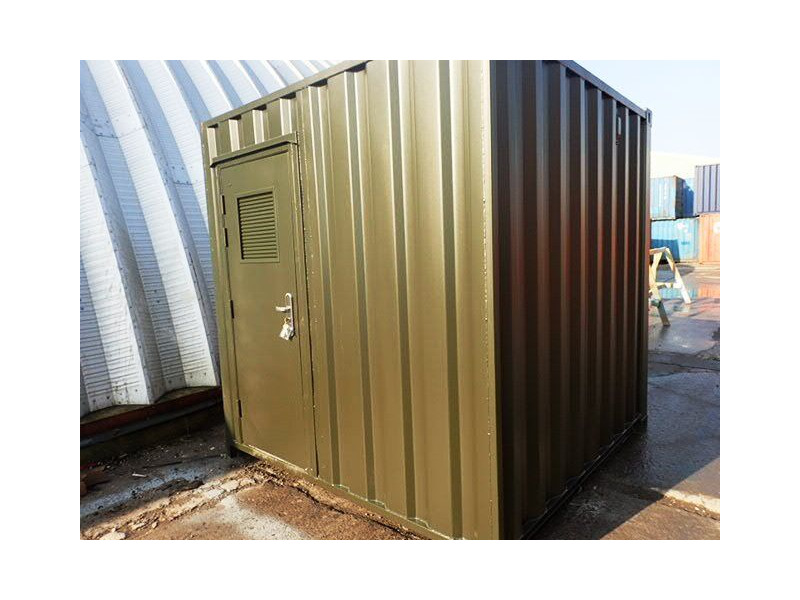 Shipping Container Conversions 8ft biomass energy unit click to zoom image