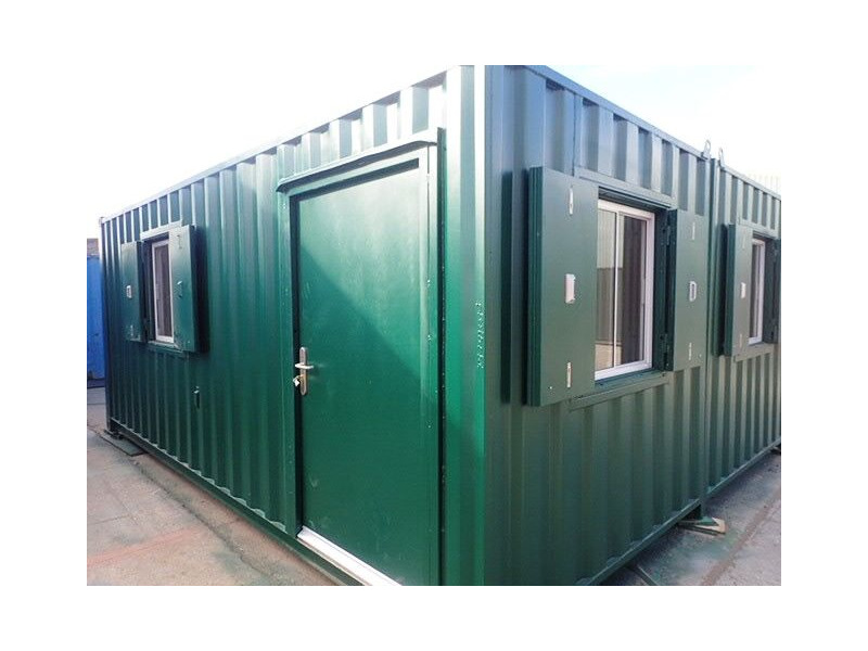 Shipping Container Conversions 2 x 20ft side joined clubhouse click to zoom image