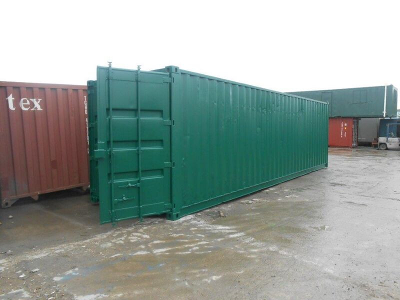 SHIPPING CONTAINERS 32ft with Original Doors click to zoom image