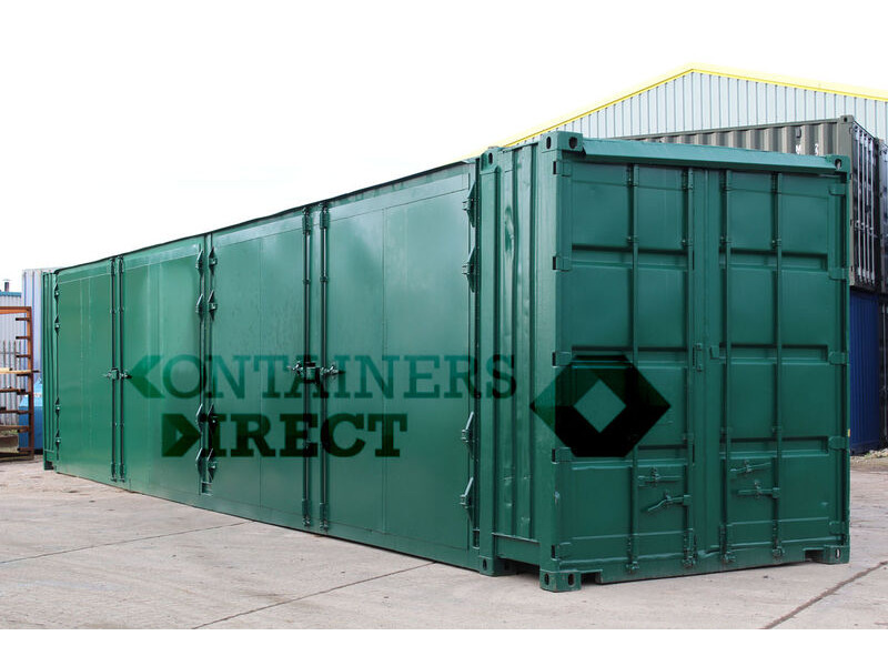 SHIPPING CONTAINERS 40ft with 2 sets of doors in side click to zoom image