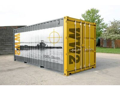 SHIPPING CONTAINERS Personalised container stickers click to zoom image