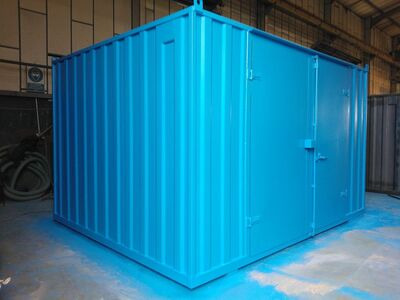SHIPPING CONTAINERS 14ft x 11ft Centre Doors 15383 click to zoom image