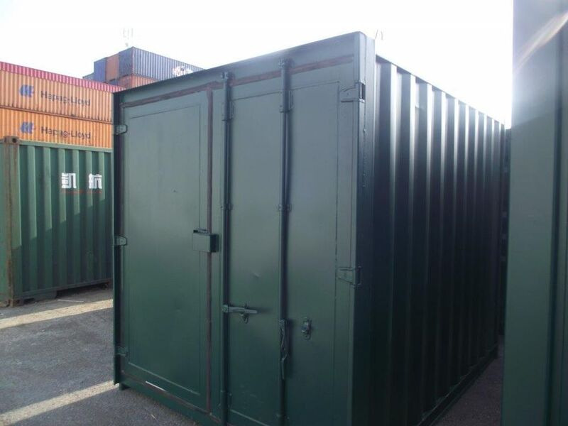 Second Hand 10ft Shipping Containers 10ft - S3 Doors click to zoom image