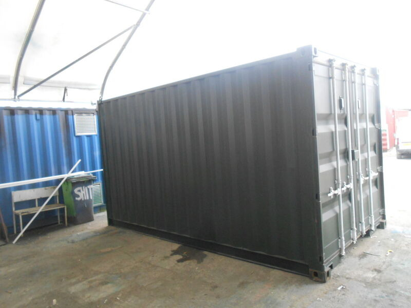 SHIPPING CONTAINERS 15ft S2 Doors 37199 click to zoom image