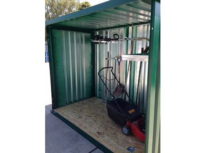Flat Pack Shipping Containers Garden Store 2.5m x 1.5m click to zoom image