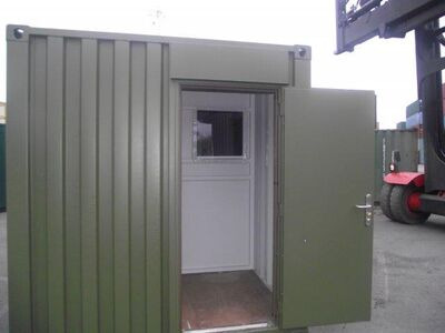Shipping Container Conversions 20ft partitioned