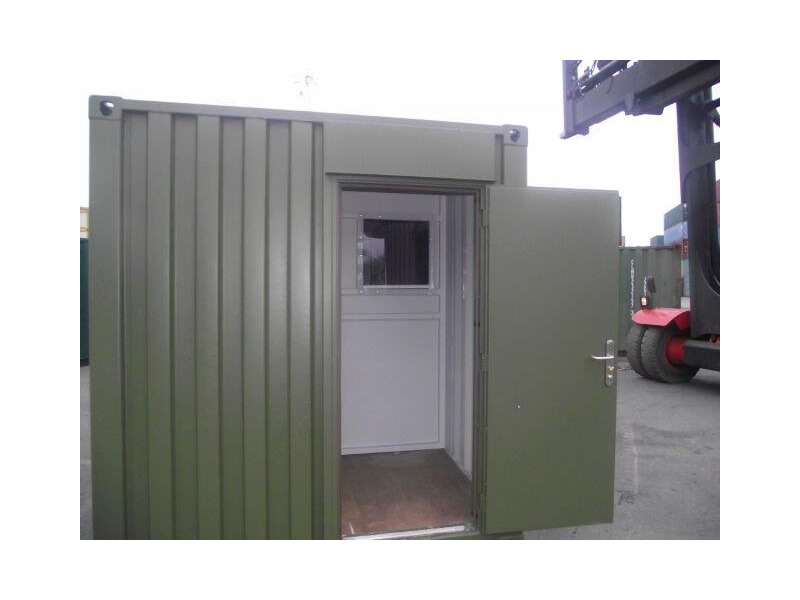 Shipping Container Conversions 20ft partitioned click to zoom image
