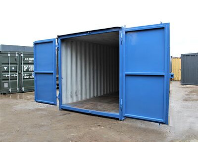 Second Hand 20ft Shipping Containers 20ft Container S1 Doors click to zoom image