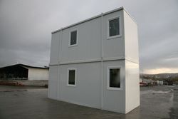 20ft self assembly stacked office