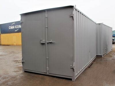 Second Hand 15ft Shipping Containers 15ft S1 Doors