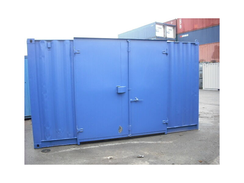 Storage Containers For Sale 16ft Container Side Door SC3 click to zoom image