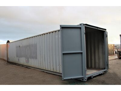 Second Hand 40ft Shipping Containers 40ft ISO S1 Doors click to zoom image