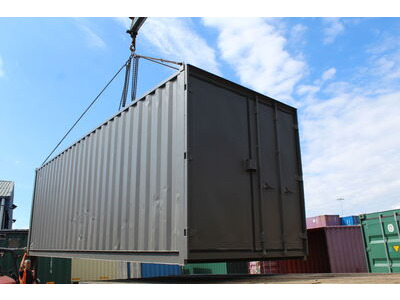 New 20ft Shipping Containers 20ft Once Used - S3 Doors