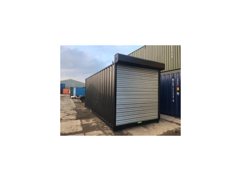 New 20ft Shipping Containers 20ft Once Used - S4 Doors click to zoom image