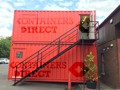 Shipping Container Conversions 2 x 20ft open plan offices
