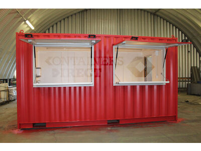 Shipping Container Conversions 15ft pop up cafe