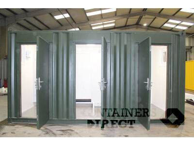 Shipping Container Conversions 16ft toilet block