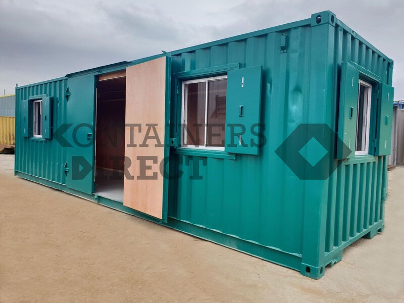 Shipping Container Conversions 30ft outdoor classroom click to zoom image