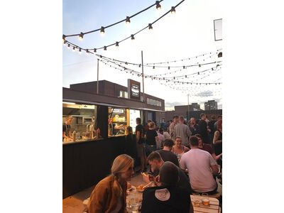Shipping Container Conversions 17ft pop-up hot dog stand