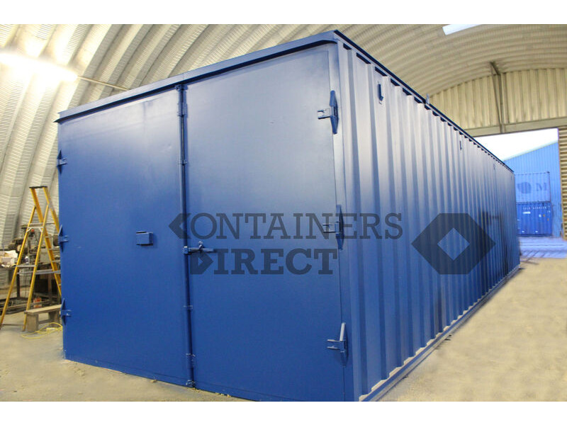 Shipping Container Conversions 40ft x 12ft x 9ft6 ply lined click to zoom image