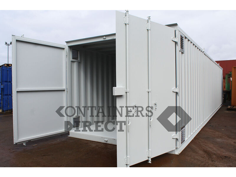 Shipping Container Conversions 40ft x 10ft chemical store click to zoom image
