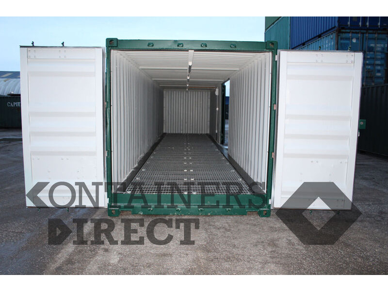 Shipping Container Conversions 40ft Hawk with side door click to zoom image