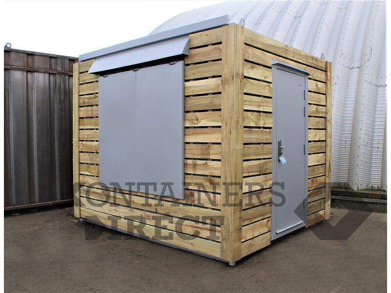 Shipping Container Conversions 10ft pop up catering unit click to zoom image