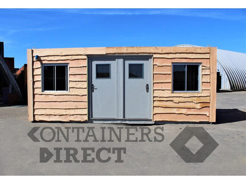 Shipping Container Conversions 20ft + 10ft wildlife enclosures click to zoom image
