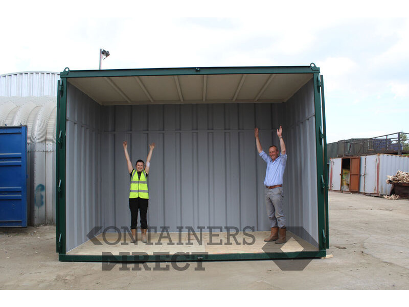 Shipping Container Conversions Extra tall 15ft container click to zoom image