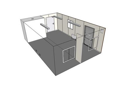 Shipping Container Conversions 24x 16ft StudyBox classroom click to zoom image