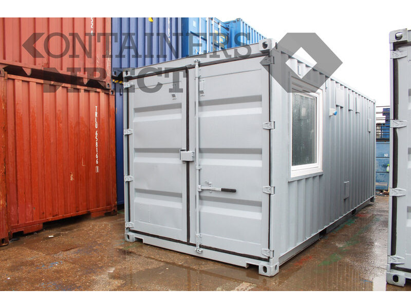 Shipping Container Conversions 2x 20ft science laboratories click to zoom image