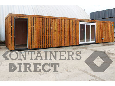 Shipping Container Conversions 40ft bar and lounge