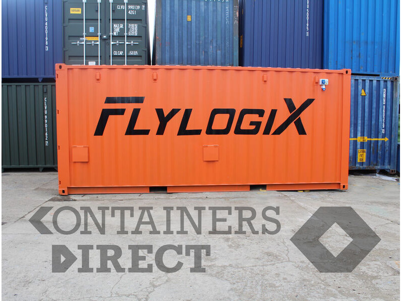 Shipping Container Conversions 20ft aerial vehicle control hub click to zoom image