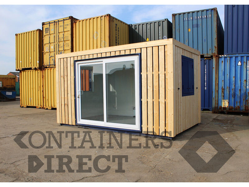 Shipping Container Conversions 14ft ModiBox[REG]  garden office click to zoom image